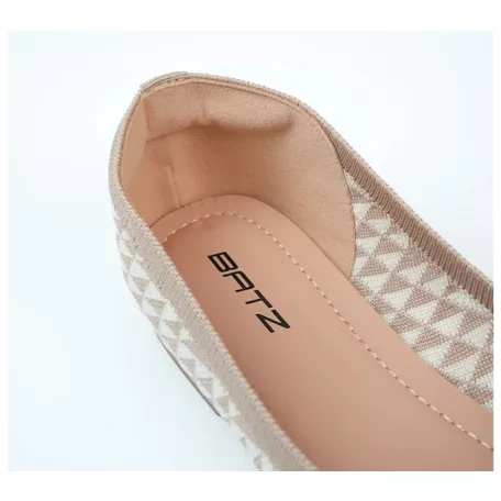 Batz női cipő-Balerina Beige