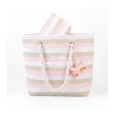 Női  táska - Beach Bag Pink 