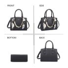 Női  táska - C-0122-Fekete 