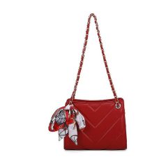 Női  táska - C-0133-Piros 