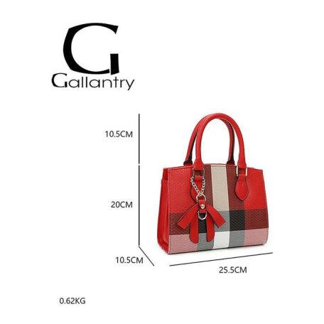 Női  táska - C-0149-1-Piros 