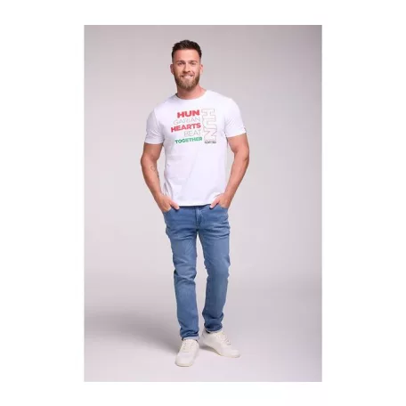 Heavy Tools férfi póló-Mark White