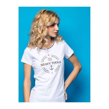 Heavy Tools női póló-Monami White