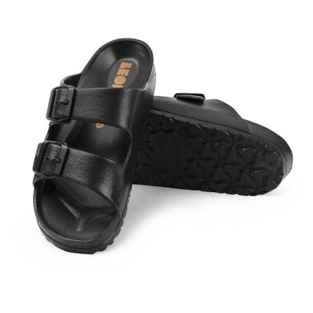 Leon Comfort férfi papucs-CLOUD-M fekete