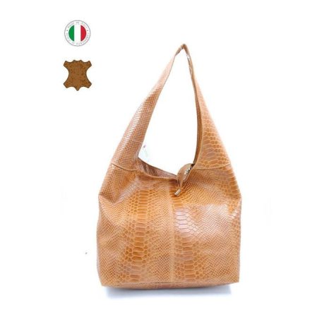 Női  táska - CUIR-01257 Brown 