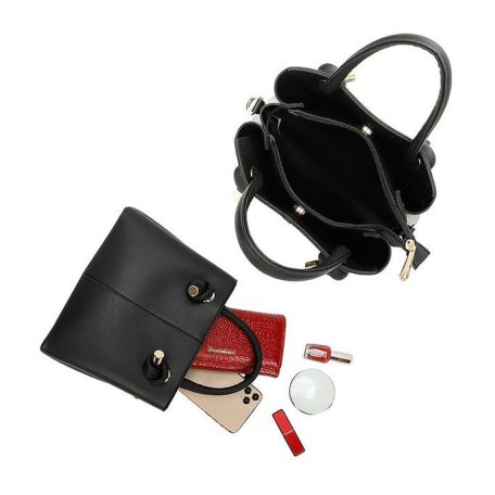 Női  táska - DQ-8662-Fekete 