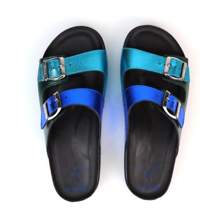 Batz Női Papucs-Easy Blue topaz