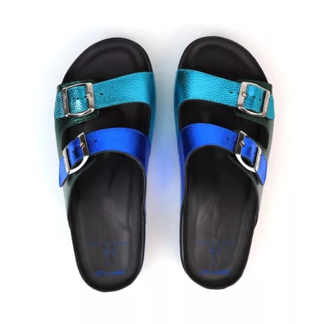 Batz Női Papucs-Easy Blue topaz