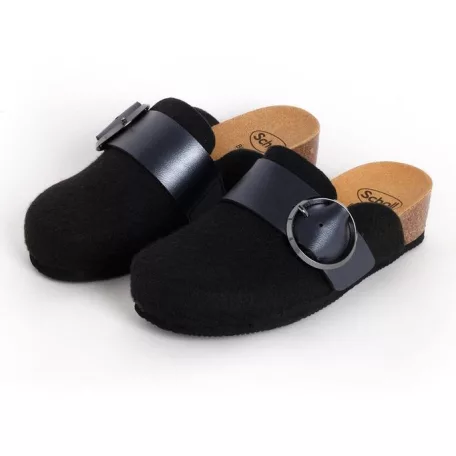 Scholl női papucs-Amalfi Clog fekete - F308381004