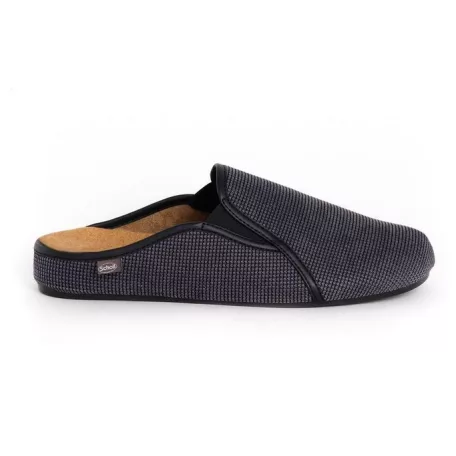 Scholl férfi papucs-Felce fekete - F309741004