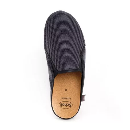 Scholl férfi papucs-Felce fekete - F309741004