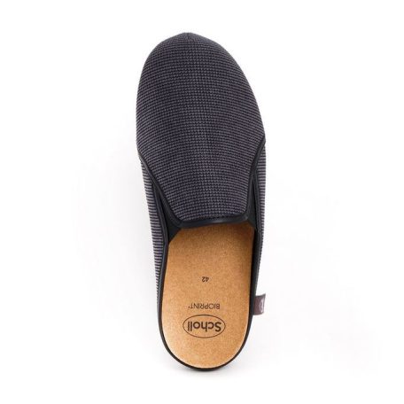 Scholl férfi papucs-Felce fekete - F309741004