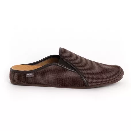 Scholl férfi papucs-Felce barna - F309741019