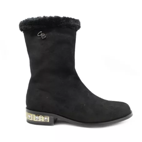 Graf n Berg női bokacsizma-F893-F111 Black