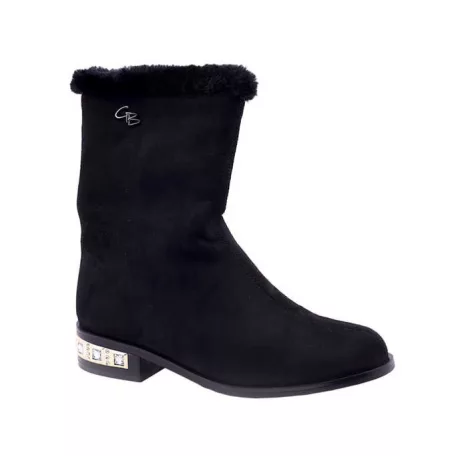 Graf n Berg női bokacsizma-F893-F111 Black