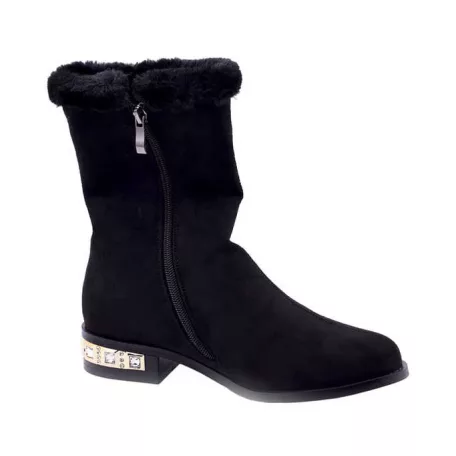 Graf n Berg női bokacsizma-F893-F111 Black
