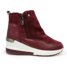 Fashion Shoes női bokacsizma-FS-A2010 Wine