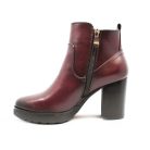 Fashion Shoes női bokacsizma-FS-YCC21 Burgundy
