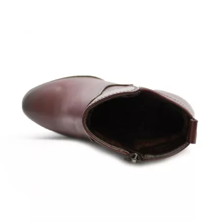 Fashion Shoes női bokacsizma-FS-YCC21 Burgundy