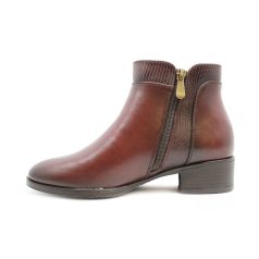Fashion Shoes női bokacsizma-FS-YCC28 Burgundy
