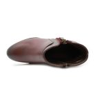 Fashion Shoes női bokacsizma-FS-YCC28 Burgundy