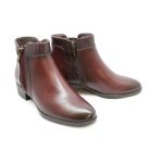 Fashion Shoes női bokacsizma-FS-YCC28 Burgundy