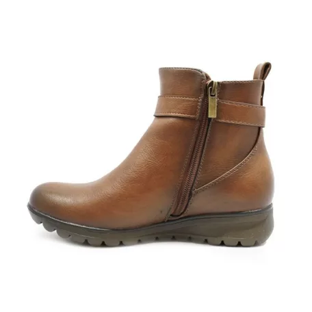 Fashion Shoes női bokacsizma-FS-YCC60 Camel