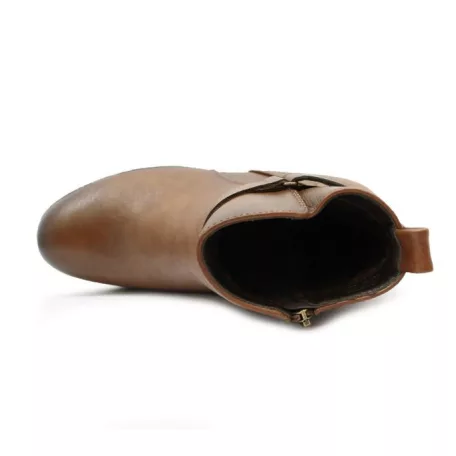 Fashion Shoes női bokacsizma-FS-YCC60 Camel