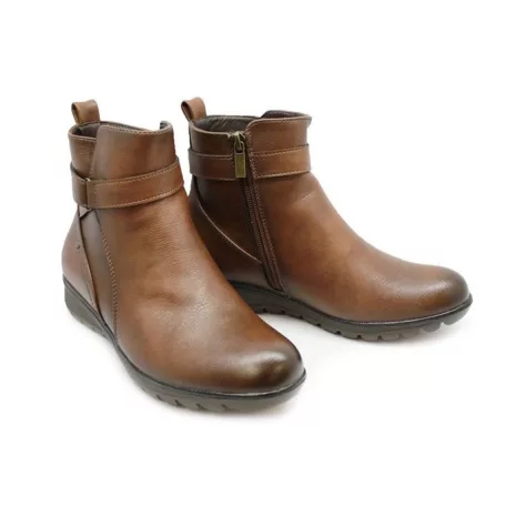 Fashion Shoes női bokacsizma-FS-YCC60 Camel
