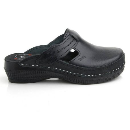 Batz női papucs-Flower fekete