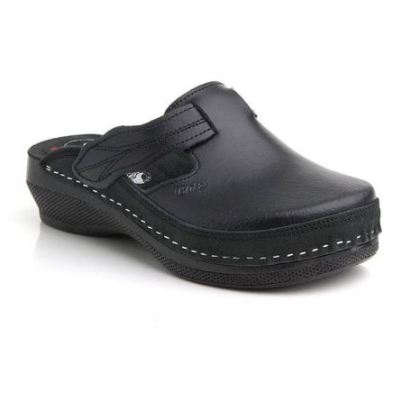 Batz női papucs-Flower fekete