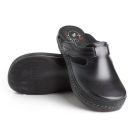 Batz női papucs-Flower fekete