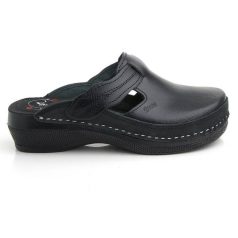 Batz női papucs-Flower fekete