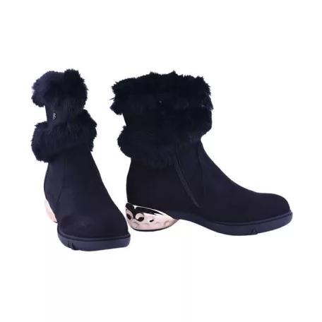 Graf n Berg női bokacsizma-G843-A1404 Black