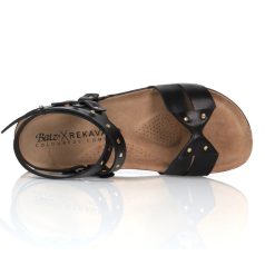 Batz Női szandál-Gladiator Fekete