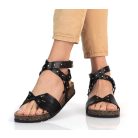 Batz Női szandál-Gladiator Fekete