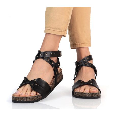Batz Női szandál-Gladiator Fekete