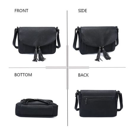 Női  táska - HJ-6721-1-Fekete 