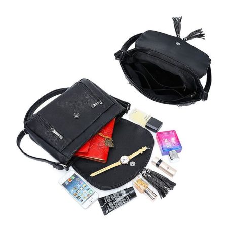 Női  táska - HJ-6721-1-Fekete 