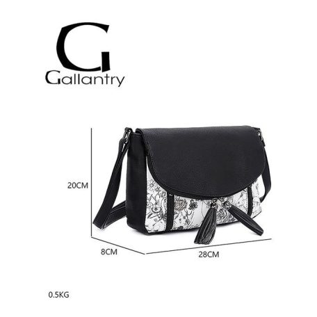 Női  táska - HJ-6721-4-Fekete 