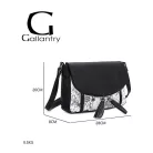 Női  táska - HJ-6721-4-Fekete 