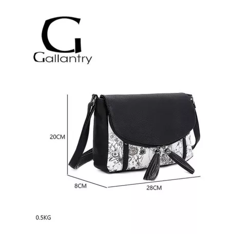 Női  táska - HJ-6721-4-Fekete 