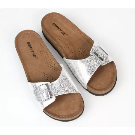 Batz női Papucs-Ibiza Silver