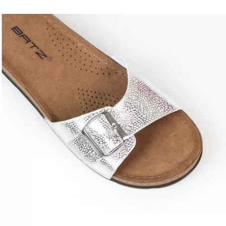 Batz női Papucs-Ibiza Silver