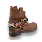 Inuovo női csizma-JOY Dark Brrown