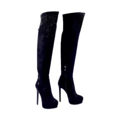 Graf n Berg női csizma-K043-D26 Black