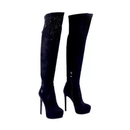 Graf n Berg női csizma-K043-D26 Black