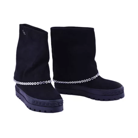 Graf n Berg női bokacsizma-K558-D739 Black