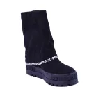 Graf n Berg női bokacsizma-K558-D739 Black