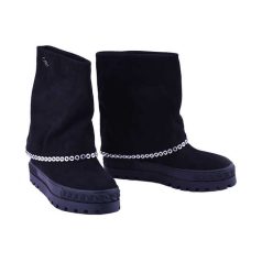 Graf n Berg női bokacsizma-K558-D739 Black